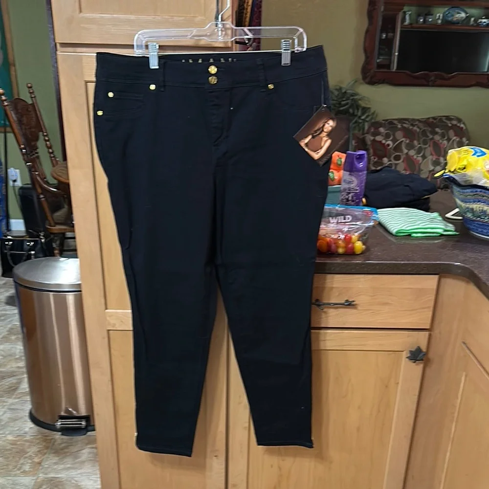 Black Women's Jeans by IMAN - Picture 1 of 4